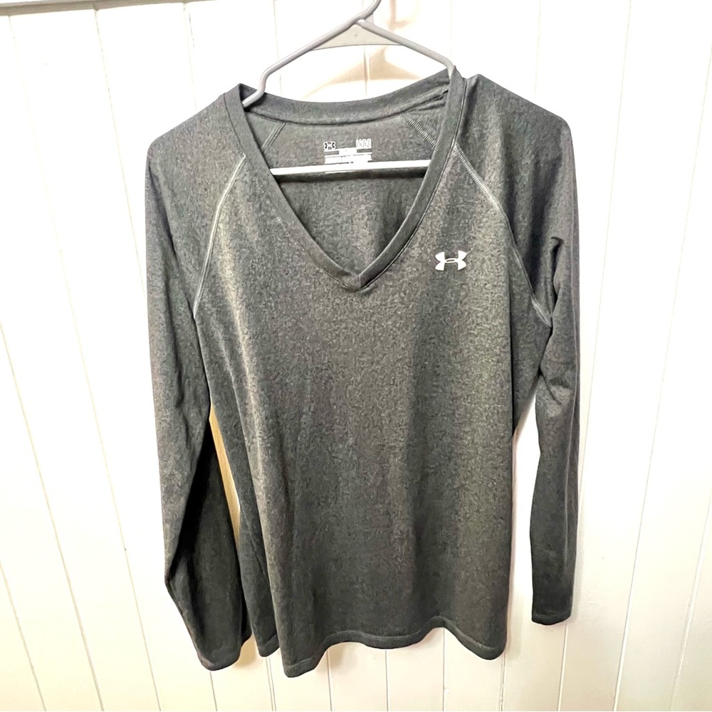 Women’s Grey Under Armour Lone Sleeve